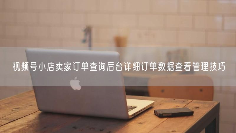 视频号小店卖家订单查询后台详细订单数据查看管理技巧