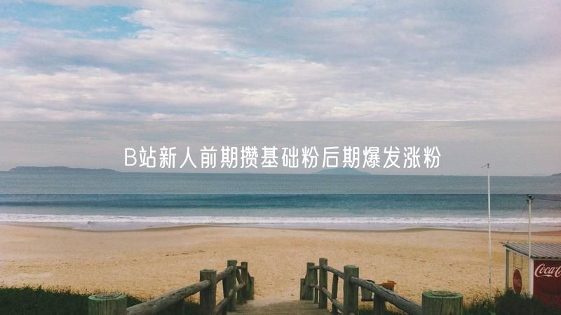 B站新人前期攒基础粉后期爆发涨粉