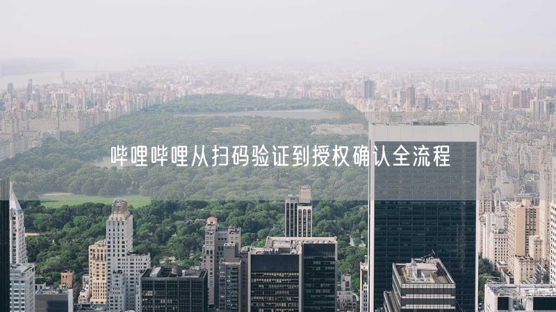 哔哩哔哩从扫码验证到授权确认全流程