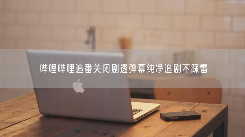 哔哩哔哩追番关闭剧透弹幕纯净追剧不踩雷